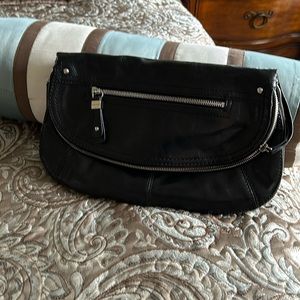 Leather clutch  bag